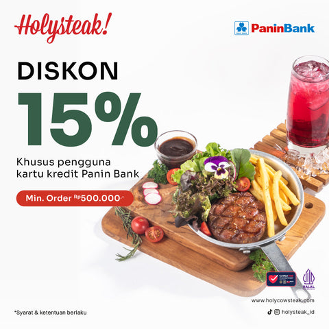Promo Eksklusif Panin Bank di HOLYSTEAK!