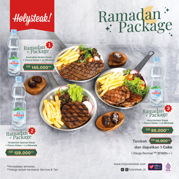 Ramadan Package HOLYSTEAK!
