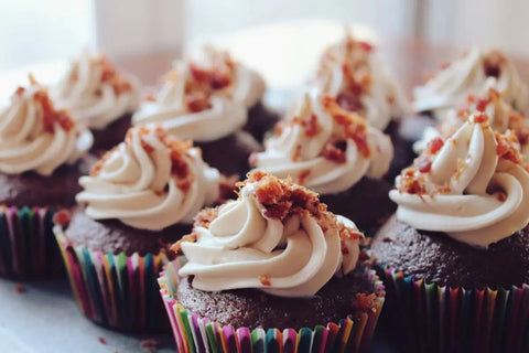 Deretan cupcake