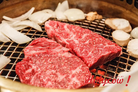 2 buah daging wagyu