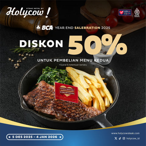 BCA Year End Salebration 2025 di Steak Hotel by HOLYCOW!
