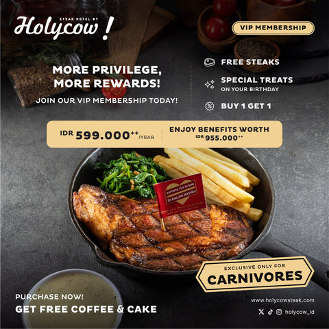 HOLYCOW! VIP MEMBERSHIP