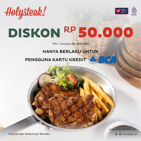 DISKON 50 RIBU DENGAN KARTU KREDIT BCA
