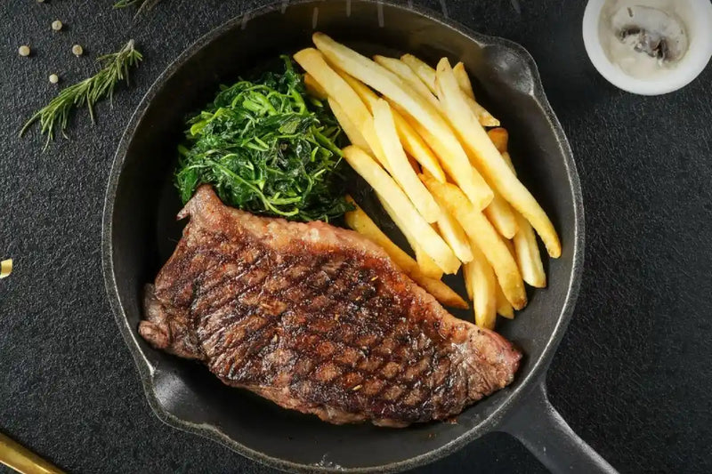 Menu steak di Steak Hotel by Holycow