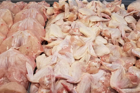 Potongan-potongan ayam