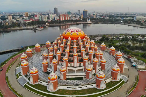 pemandangan Kota Makassar dari atas