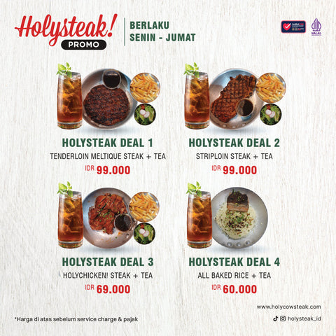 Weekly Promo di HOLYSTEAK!