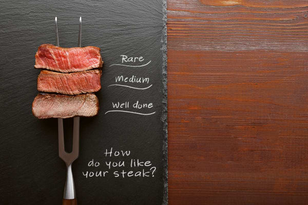 5 tingkat kematangan daging steak