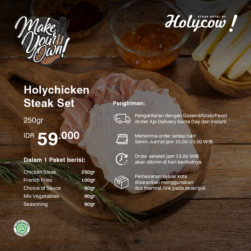 Holychicken Steak Set